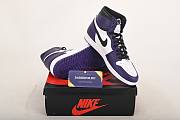 Air Jordan 1 Retro High Court Purple White 555088-500 - 2