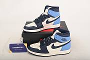 Air Jordan 1 Retro High Obsidian UNC 555088-140 - 5