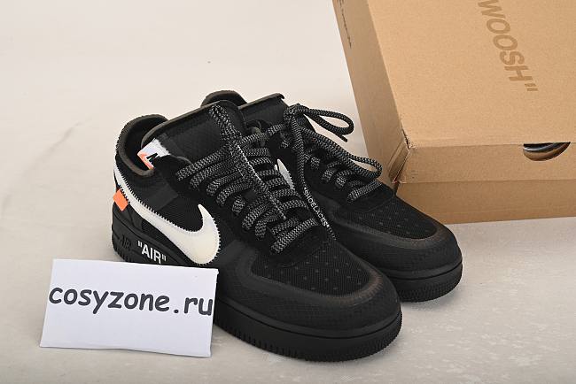 Nike Air Force 1 Low Off-White Black White AO4606-001 - 1