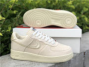 Nike Air Force 1 Low Stussy Beige White Running CZ9087 200 - 2