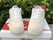 Nike Air Force 1 Low Stussy Beige White Running CZ9087 200 - 4