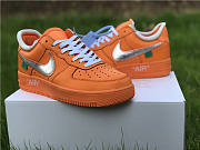 Air Force 1 Low X Off-White Orange Metalic Silver CI1173-801 - 6