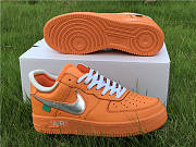 Air Force 1 Low X Off-White Orange Metalic Silver CI1173-801 - 3