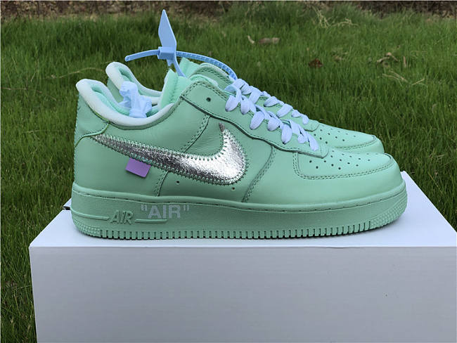 Air Force 1 Low X Off-White Green Silver CI1173-300 - 1