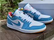 Air Jordan 1 Low Barcelona Print DC6991-400 - 1