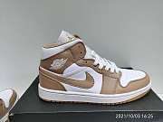 Air Jordan 1 Mid Tan Gum 554724-271 - 4