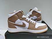 Air Jordan 1 Mid Tan Gum 554724-271 - 2