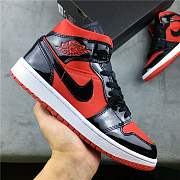 Air Jordan 1 Mid Hot Punch Black BQ6472-600 - 1