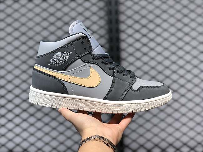 Air Jordan 1 Mid Grey Onyx (W) BQ6472-020 - 1