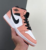 Air Jordan 1 Mid Pink Quartz (GS) 555112-603 - 1