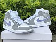 Air Jordan 1 Mid Wolf Grey Aluminum (W) BQ6472-105 - 5