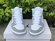 Air Jordan 1 Mid Wolf Grey Aluminum (W) BQ6472-105 - 4