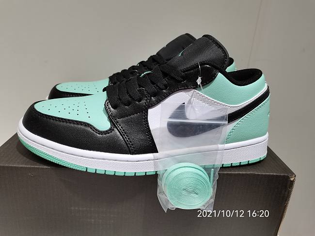 Air Jordan 1 Low Emerald Toe 553558-117 - 1