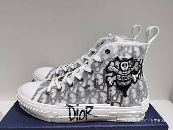 Dior And Shawn B23 High Top Bee Embroidery 3SH118YYO_H960