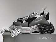 Balenciaga Triple S Black Grey Silver Gradient - 2