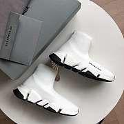 Balenciaga Speed 2.0 White Black 617239 W1702 9014 - 6