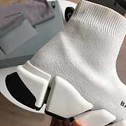 Balenciaga Speed 2.0 White Black 617239 W1702 9014 - 2