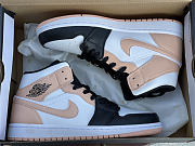 Air Jordan 1 Mid Arctic Orange Black Toe 554724-133 - 3