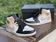 Air Jordan 1 Mid Arctic Orange Black Toe 554724-133 - 2