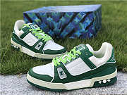 Louis Vuitton LV Trainer Green 1A8127 - 4