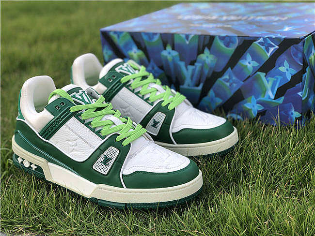 Louis Vuitton LV Trainer Green 1A8127 - 1