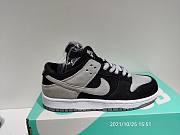 Nike Sb Zoom Dunk Low Pro Black/Wolf Grey-White-White 854866-001 - 4