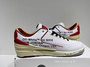 Air Jordan 2 Retro Low SP Off-White White Red DJ4375-106 - 4