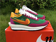 Nike Sacai LDWAFFLE Pink Green & Yellow BV0073-301 - 1