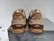 Balenciaga Triple S Clear Sole Brown 541624W2GA12706 - 4