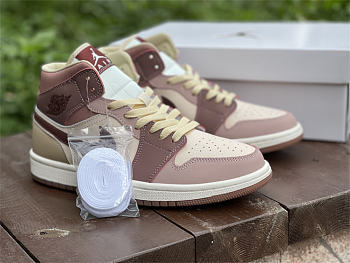 Air Jordan 1 Mid SE Dark Pony Smoky Mauve (W) DO7440-821