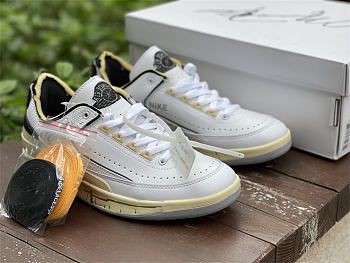 Air Jordan 2 Retro Low SP Off-White White Black DJ4375-101