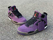 Travis Scott x Air Jordan 4 Purple Suede - 6