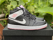 Air Jordan 1 Mid Arctic Pink Black (GS) 555112-061 - 6