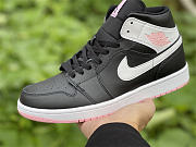 Air Jordan 1 Mid Arctic Pink Black (GS) 555112-061 - 5