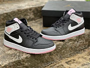 Air Jordan 1 Mid Arctic Pink Black (GS) 555112-061 - 4