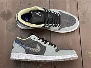 Air Jordan 1 Low SE Crater Black Grey DM4657-001 - 5