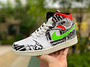 Air Jordan 1 Mid All Over Logos 554724-119 - 6