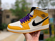 Air Jordan 1 Mid SE Lakers 852542-700 - 6