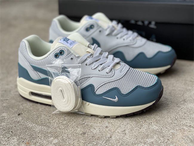 Nike Air Max 1 Patta Waves Noise Aqua (with Bracelet) DH1348-004 - 1