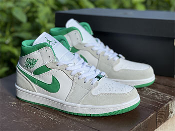 Air Jordan 1 Mid Grey Green DC7294-103