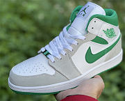 Air Jordan 1 Mid Grey Green DC7294-103 - 4