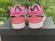 Air Jordan 1 Low Pink Red (GS) 553560-162 - 5