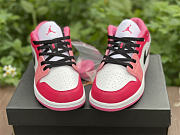 Air Jordan 1 Low Pink Red (GS) 553560-162 - 4