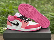 Air Jordan 1 Low Pink Red (GS) 553560-162 - 3