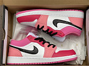 Air Jordan 1 Low Pink Red (GS) 553560-162 - 2