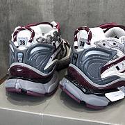 Balenciaga Runner Burgundy 677403W3RB39069 - 4