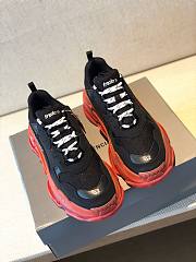 Balenciaga Triple S Black Red Sole 536737W2FZ11060 - 1