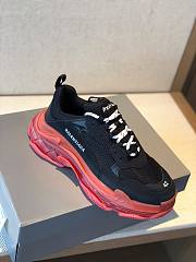 Balenciaga Triple S Black Red Sole 536737W2FZ11060 - 4