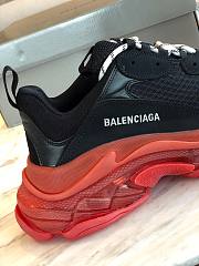 Balenciaga Triple S Black Red Sole 536737W2FZ11060 - 5