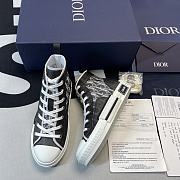 Dior B23 High Black White Oblique 3SH118YJP_H961 - 1